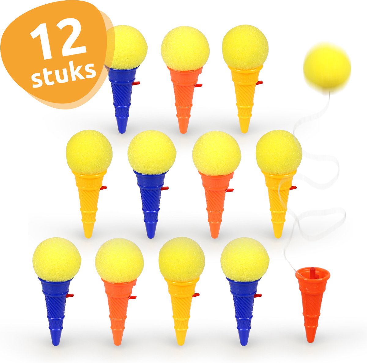 Isas Friends® - Uitdeelcadeautjes Schietijsjes - 12 stuks - Traktatie